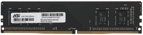 AGI TECHNOLOGY AGI RAM DIMM 16GB DDR4 2666MHZ